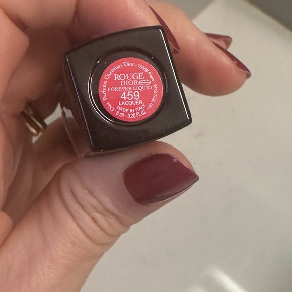 Rouge Dior Forever Liquid Lipstick Lacquer - 459 Flower - Picture 3 of 4